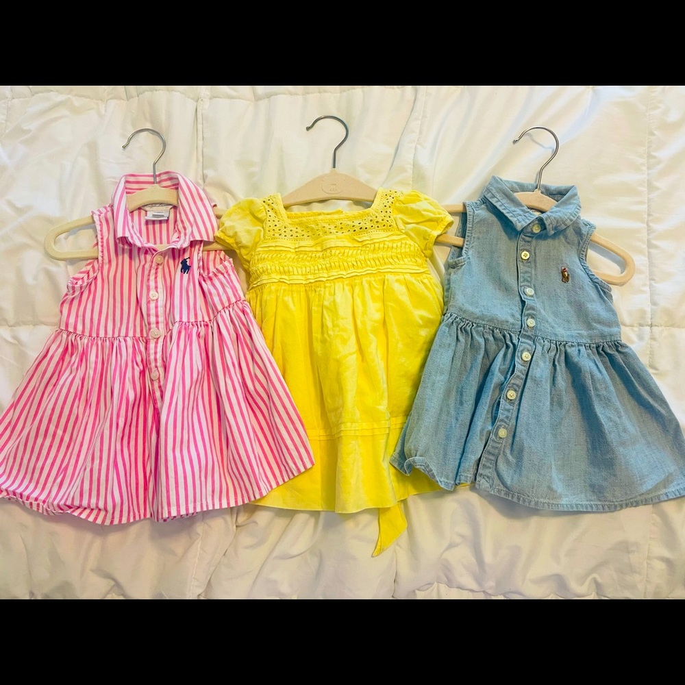 (3) Ralph Lauren baby girl dresses